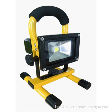 LED Rechargeable Work Light with Mobile USB 10W Flood Light LED with Battery Choice